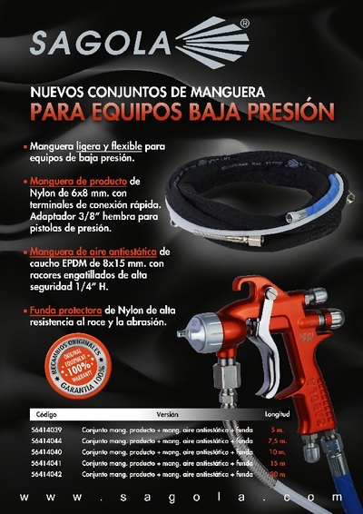 Conjunto de manguera aire producto