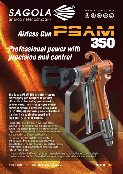 PSAM 350 Airless Gun