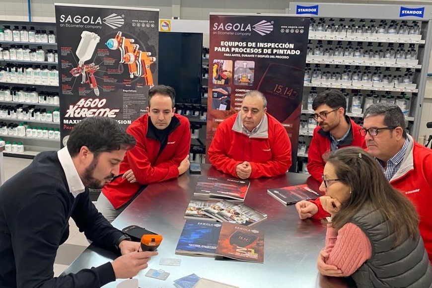Sagola presenta los avanzados dispositivos de medición Elcometer con conectividad Bluetooth en CESVIMAP