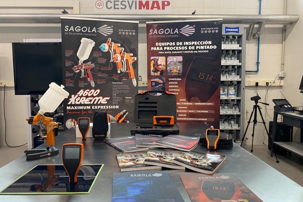 Sagola presenta los avanzados dispositivos de medición Elcometer con conectividad Bluetooth en CESVIMAP
