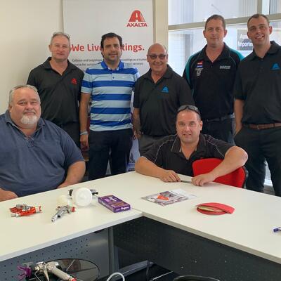 Sagola visited Axalta Australia